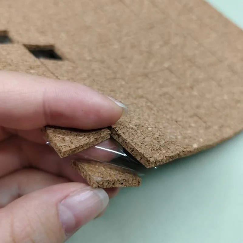 क्लिंग बॅकिंगसह 1/8